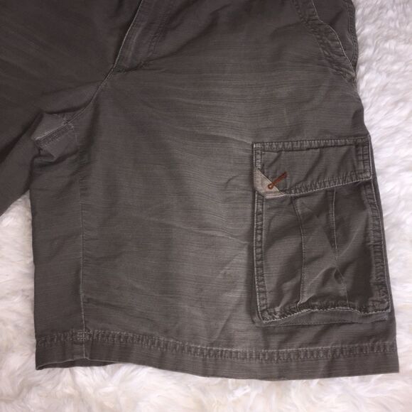 Columbia Cargo Shorts Sz 36 W 11 L Cotton Hiking Outdoors - Picture 9 of 14